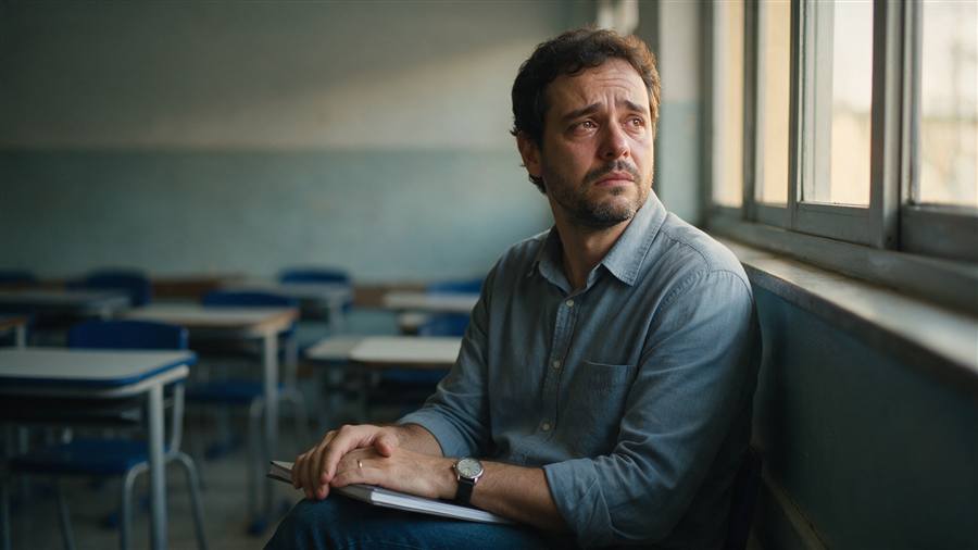Educador exausto, em dúvida sobre continuar na educação